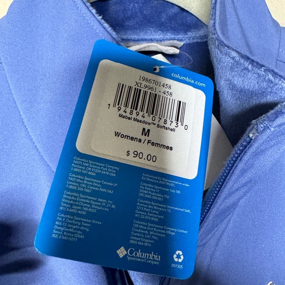 New with tags Columbia jacket medium - Picture 2 of 6